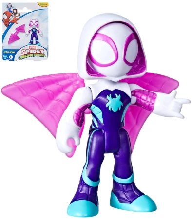 Hasbro Figurka akční Ghost Spider (Spidey a jeho úžasní přátelé) s doplňkem