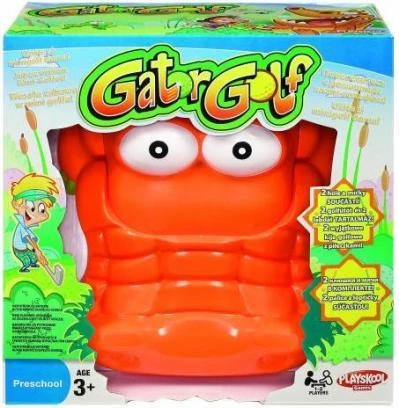 Hasbro Gator Golf oranžová dětská minigolfová hra