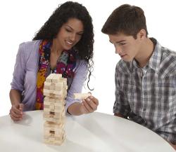 Hasbro HRA Jenga set 54 dílků v krabičce Dřevo (společenská hra)