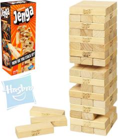 Hasbro HRA Jenga set 54 dílků v krabičce Dřevo (společenská hra)