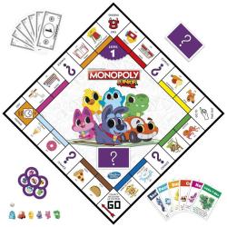 Hasbro Hra MONOPOLY Junior 2v1 CZ (společenská hra)