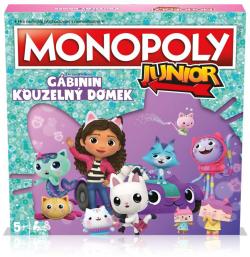 Hasbro Hra MONOPOLY Junior Gabbys Dollhouse (společenská hra)