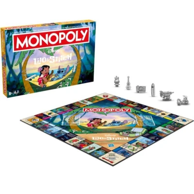 Hasbro Hra MONOPOLY Lilo a Stitch (společenská hra) Hasbro Hra MONOPOLY Lilo a Stitch (společenská hra)