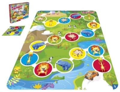 Hasbro HRA Twister Junior 2v1 CZ SK (společenská hra)