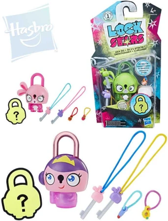 Hasbro Lock Star zámeček figurka s překvapením set s klíčky a přívěsky Hasbro Lock Star zámeček figurka s překvapením set s klíčky a přívěsky