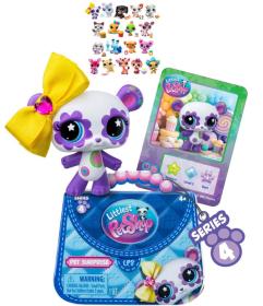 Hasbro LPS Littlest Pet Shop 1 zvířátko 4.série různé druhy s překvapením Hasbro LPS Littlest Pet Shop 1 zvířátko 4.série různé druhy s překvapením
