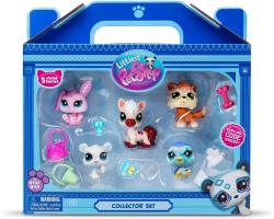 Hasbro LPS Littlest Pet Shop herní zimní sada 5 zvířátek s doplňky