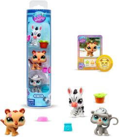 Hasbro LPS Littlest Pet Shop set 3 zvířátka s doplňky 2. série 3 druhy v tubě