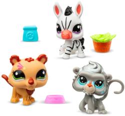 Hasbro LPS Littlest Pet Shop set 3 zvířátka s doplňky 2. série 3 druhy v tubě