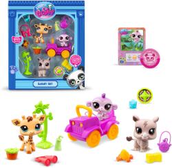 Hasbro LPS Zvířátko Safari Littlest Pet Shop generace 7 set 3ks s doplňky Hasbro LPS Zvířátko Safari Littlest Pet Shop generace 7 set 3ks s doplňky