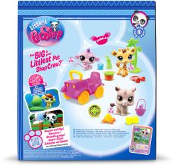 Hasbro LPS Zvířátko Safari Littlest Pet Shop generace 7 set 3ks s doplňky
