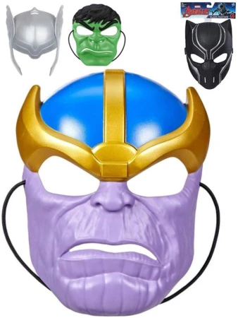 Hasbro Marvel maska hrdinů 18cm 6 druhů plast v sáčku Hasbro Marvel maska hrdinů 18cm 6 druhů plast v sáčku