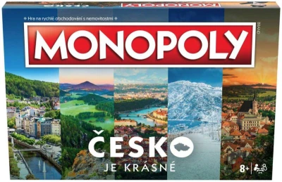 Hasbro MONOPOLY Česko je krásné (společenská hra) Hasbro MONOPOLY Česko je krásné (společenská hra)
