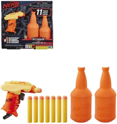 Hasbro NERF Alpha Strike Stinger set blaster s 8 šípkami a 2 cieľmi na zostrelenie Hasbro NERF Alpha Strike Stinger set blaster s 8 šípkami a 2 cieľmi na zostrelenie