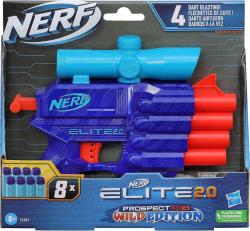 Hasbro NERF ELITE 2.0 Prospect QS-4 Set blaster + 8 šipek