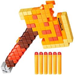 Hasbro NERF Minecraft Firebrand set blaster sekera + 6 šipek Elite