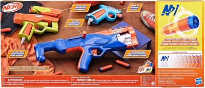 Hasbro NERF N Series Gear Up Pack set 3 blastery + 18 šipek N1