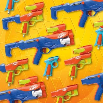 Hasbro NERF N Series Gear Up Pack set 3 blastery + 18 šipek N1