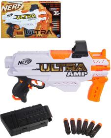Hasbro NERF Ultra AMP herní set blaster + 6 šipek na baterie Hasbro NERF Ultra AMP herní set blaster + 6 šipek na baterie