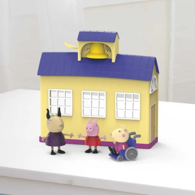 Hasbro Peppa Pig Peppinina školka herní set 2 figurky s doplňky na baterie Zvuk