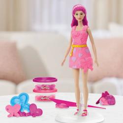 Hasbro - Play-Doh Barbie vlasy a srdce kreativní sada