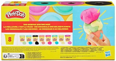 Hasbro PLAY-DOH Barevná modelína kreativní set 8 kelímků 680g