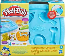 Hasbro PLAY-DOH Domáci miláčikovia kreatívna sada modelína s nástrojmi modrá