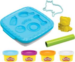 Hasbro PLAY-DOH Domáci miláčikovia kreatívna sada modelína s nástrojmi modrá