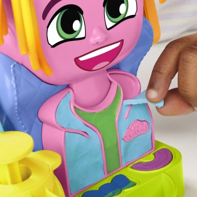 Hasbro PLAY-DOH Kadeřnický salón kreativní set s modelínou a nástroji
