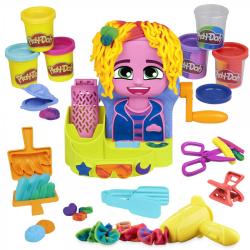 Hasbro PLAY-DOH Kadeřnický salón kreativní set s modelínou a nástroji