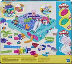 Hasbro PLAY-DOH Kreativní sada na cesty modelína 10 kelímků s doplňky