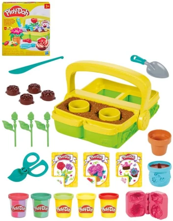 Hasbro PLAY-DOH Kvetoucí květiny kreativní set modelína s nástroji Hasbro PLAY-DOH Kvetoucí květiny kreativní set modelína s nástroji