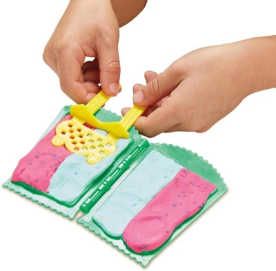 Hasbro PLAY-DOH Ledová zmrzlinová párty set modelína 340g s nástroji