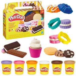 Hasbro PLAY-DOH Malé lahůdky kreativní set modelína s nástroji 2 druhy