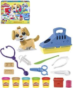 Hasbro PLAY-DOH Malý veterinář kreativní set pejsek s modelínou 284g