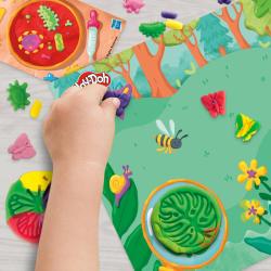 Hasbro PLAY-DOH Mikroskop set modelína s nástroji na baterie Světlo