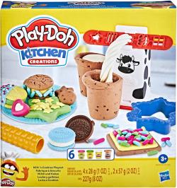 Hasbro PLAY-DOH Mléčný bar kreativní set modelína s nástroji