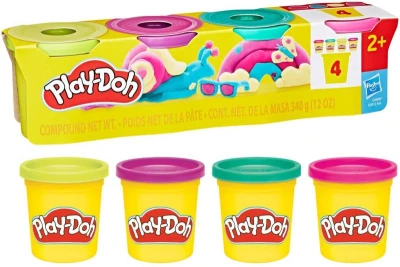 Hasbro PLAY-DOH Modelína baby barevná 4x 85g set 4 kelímky I. Hasbro PLAY-DOH Modelína baby barevná 4x 85g set 4 kelímky I.
