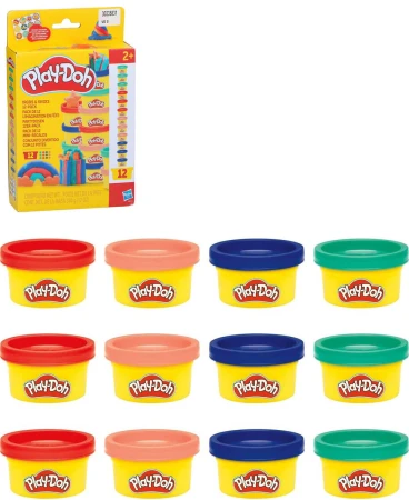 Hasbro PLAY-DOH Modelína baby barevná set 12 kelímků 340g Hasbro PLAY-DOH Modelína baby barevná set 12 kelímků 340g