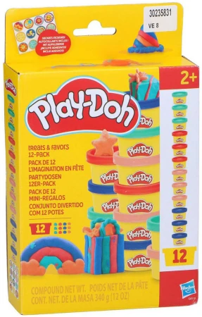 Hasbro PLAY-DOH Modelína baby barevná set 12 kelímků 340g