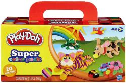 Hasbro PLAY-DOH Modelína barevná Set 20 kelímků 20 barev