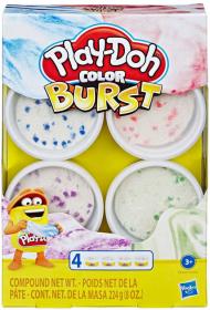 Hasbro PLAY-DOH Modelína barevné balení set 4 kelímky různé druhy