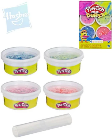 Hasbro PLAY-DOH Modelína barevné balení set 4 kelímky různé druhy Hasbro PLAY-DOH Modelína barevné balení set 4 kelímky různé druhy