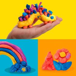 Hasbro PLAY-DOH Modelína kreativní sada 4 kelímky metalické barvy 340g
