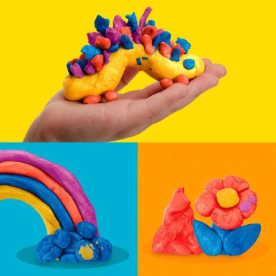 Hasbro PLAY-DOH Modelína kreativní sada 4 kelímky metalické barvy 340g