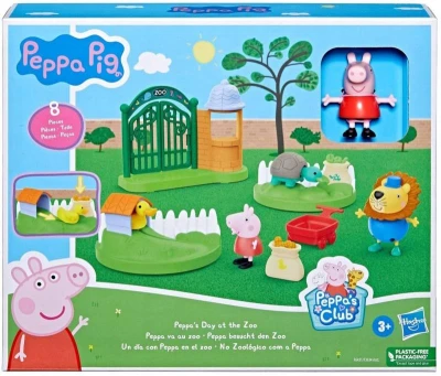 Hasbro PLAY-DOH Prasiatko Peppa Pig v ZOO herný set so 2 figúrkami plast