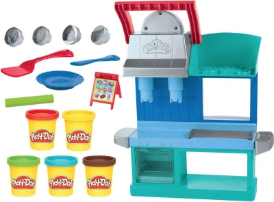 Hasbro PLAY-DOH Rušná restaurace kreativní set modelína 284g s nástroji