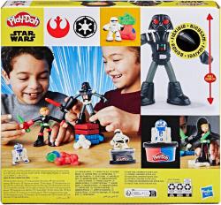 Hasbro PLAY-DOH Star Wars svetelné meče kreatívna sada modelína s nástrojmi