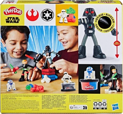 Hasbro PLAY-DOH Star Wars světelné meče kreativní set modelína s nástroji