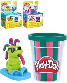 Hasbro PLAY-DOH Zábavní kamarádi set modelína s formičkami 3 druhy
